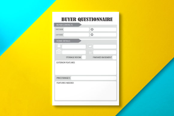Download Real Estate Buyer Questionnaire - Buyer Collection