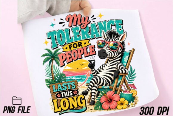 Download Funny Zebra Vacation Graphic PNG - Graph Collection