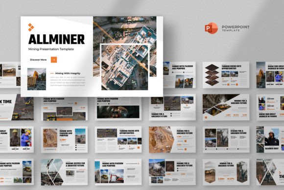 Download Mining Industry Powerpoint Template - Powerpoint Collection