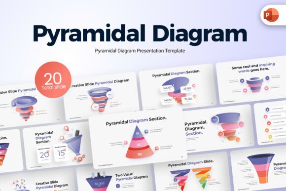 Download Pyramidal Diagram PowerPoint Template - Powerpoint Collection