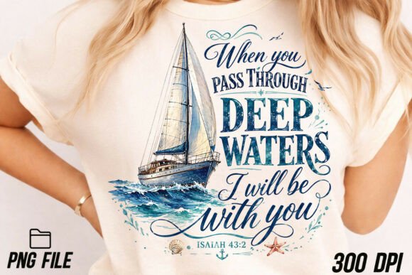 Download Deep Waters Christian Graphic PNG - Graph Collection