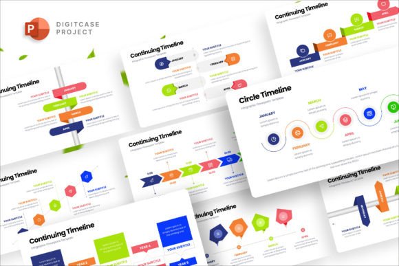 Download Continuing Timeline Infographic Template - Graph Collection