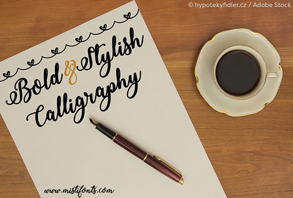 Download Bold & Stylish Calligraphy - Graph Collection