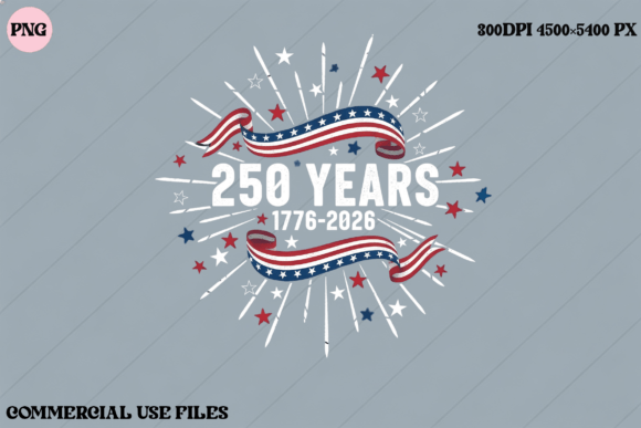 Download USA 250 Years 1776-2026 Graphic Design - Graph Collection